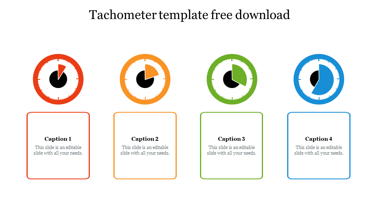 Free - Get medal worthy Tachometer Template Free Download